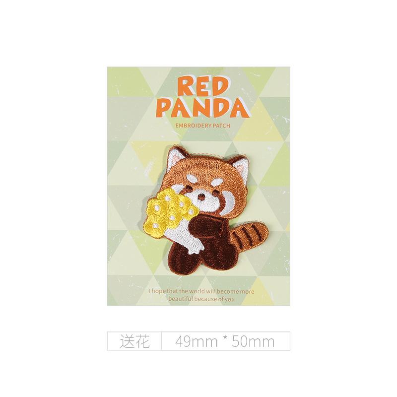 

Self-Adhesive Bear Patch Sticker, Clothes, Pants, Bags, Seam-Free Embroidery Cloth Sticker, Down Jacket, Holes And No Marks, Repair And Repair 12#