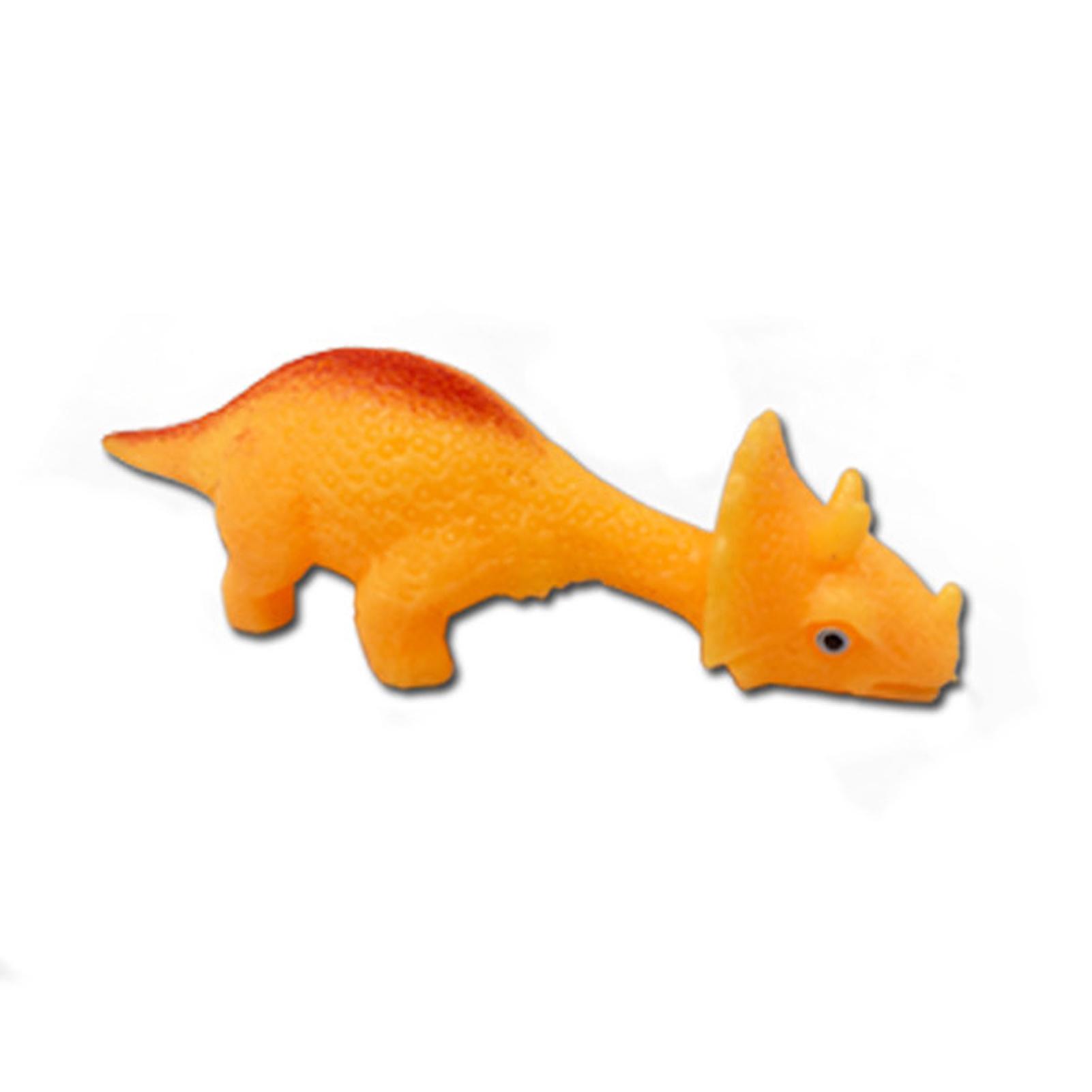 

Модные TPR имитированные катапультированные динозавры с пальцами, эластичные игрушки для запуска животных, подарок Random Style