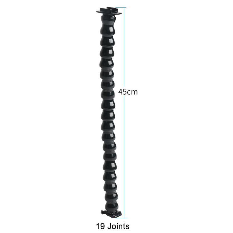 Jaws Flex Clamp Arm Mount Adjustable Gooseneck Holder for GoPro 11 11 9 SJcam Yi DJI Action Camera Tripod Clip Bracket Accessory