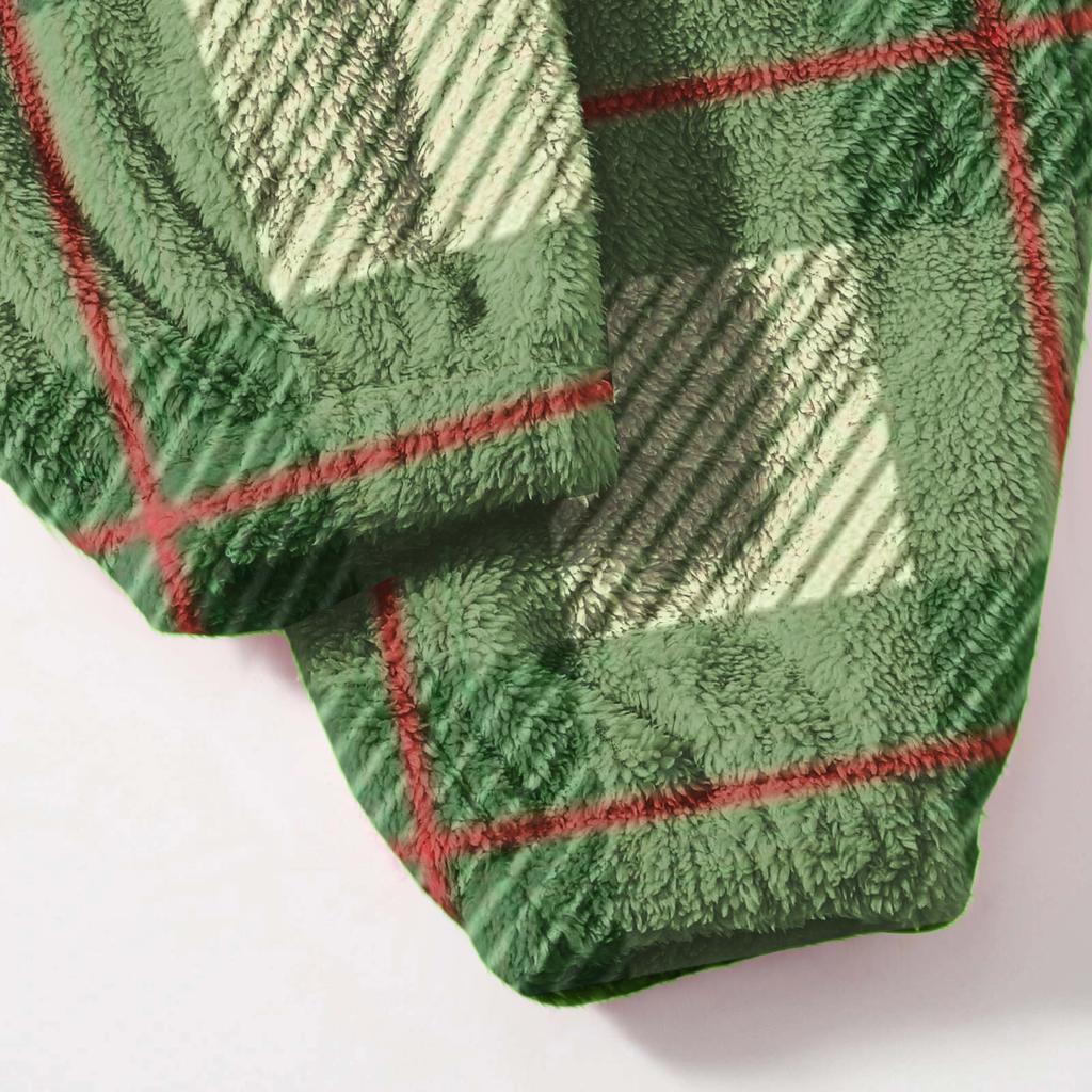 Herren Flanell Taschen Freizeithose, Bedruckte Taschen Freizeithose, Schlafhose für Zuhause