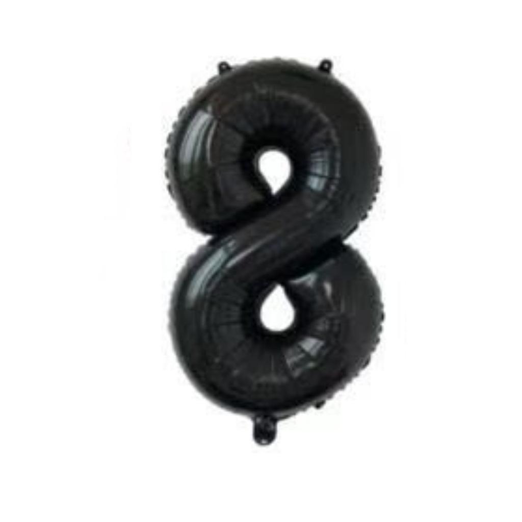 16-Inch Us Version Of Thin Body Digital Birthday Party Decoration Props Decoration Aluminum Film Balloon Digital