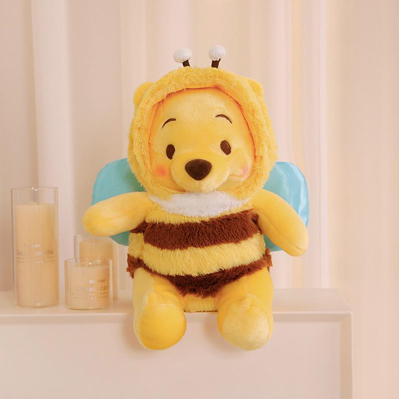 

Плюшевая мягкая игрушка Винни-Пух в костюме пчелы 25cm