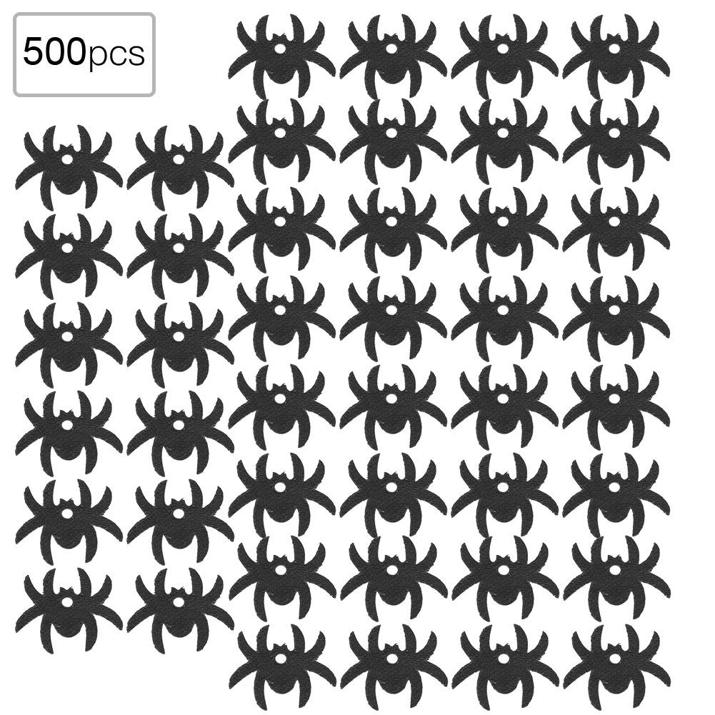 

500 шт. Хэллоуин Патч Нетканый материал Фестивальный декоративный патч(паук)