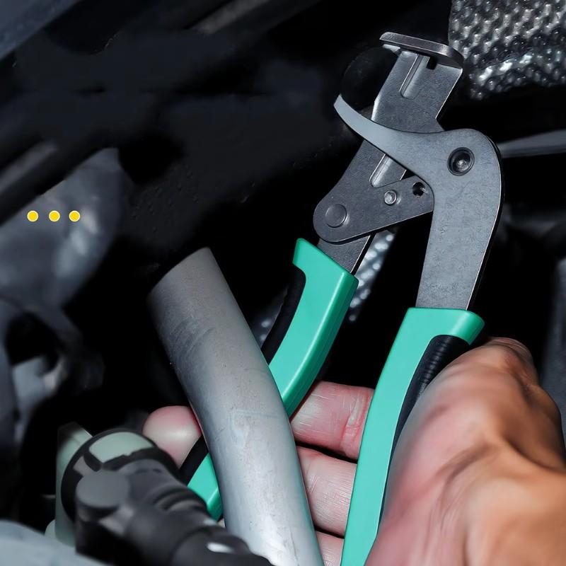 A84X-Auto Panel Removal Tool With Rubber Fastener For Professional Auto Repair Kit Car Thicken Clip Pliers Rivet Tools