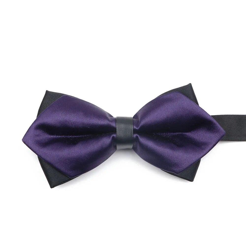 Men Bow Ties Groom Wedding Fashion Adjustable Tuxedo Bowtie Business Colorful Neckties