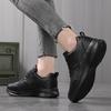Sports leather surface waterproof soft sole lightweight casual shoes sports casual shoes large size