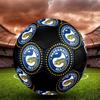 SIZE 5 Parramatta Eels Soccer Ball Colorful All Ages Machine Stitched PVC Competition Ready Durable High-Bounce