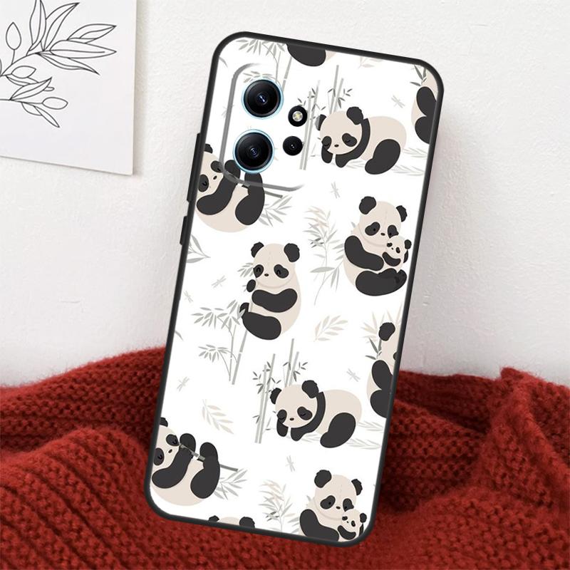 Panda Animal Case For Xiaomi Redmi Note 14 13 12 11 10 15 Pro Plus Cover For Redmi 15 15C 10C 12C 13C 14C
