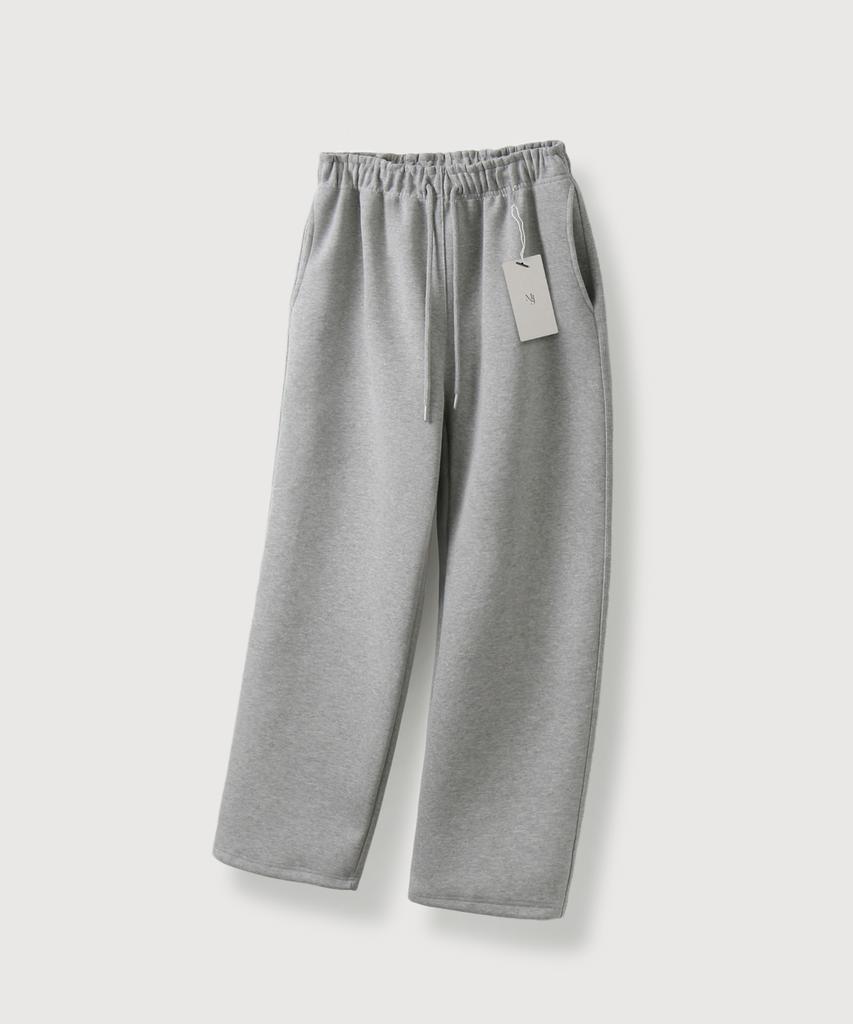 MOOD INSIDE Signature Heavy Sweat Wide Pants_Gray