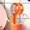 Fruit and Vegetable Peeler with Container 2-in-1 Stainless Steel Peeling Knife Multifunctional Kitchen Gadget for Carrots Potato