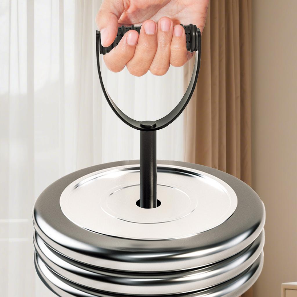 Kettle Grip For Dumbbells Lifting Adapter Load-Bearing 220lbs Barbell Plates Kettlebell Converter For Home Workout Fitness