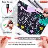 Shuttle Art Acrylic Dot Brush Tip Twin Paint Metallic Suitable for and Ideal for Handmade Art and Markers, & Pen, 36-Color Set, Water-Based Markers,