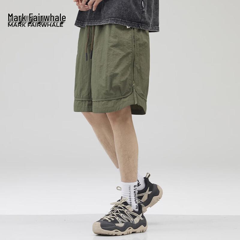 Mark Hua Fei Men's Casual Knee-Length Shorts