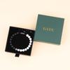GAVU Howlite Matte Onyx Yin Yang Power Stone Bracelet for Men
