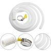 Flexible Air Conditioning Drain Tube Plastic Faucet Extension Connector Hose  Kitchen