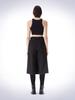 HAUS072C Bermuda Wrap Pants Brown