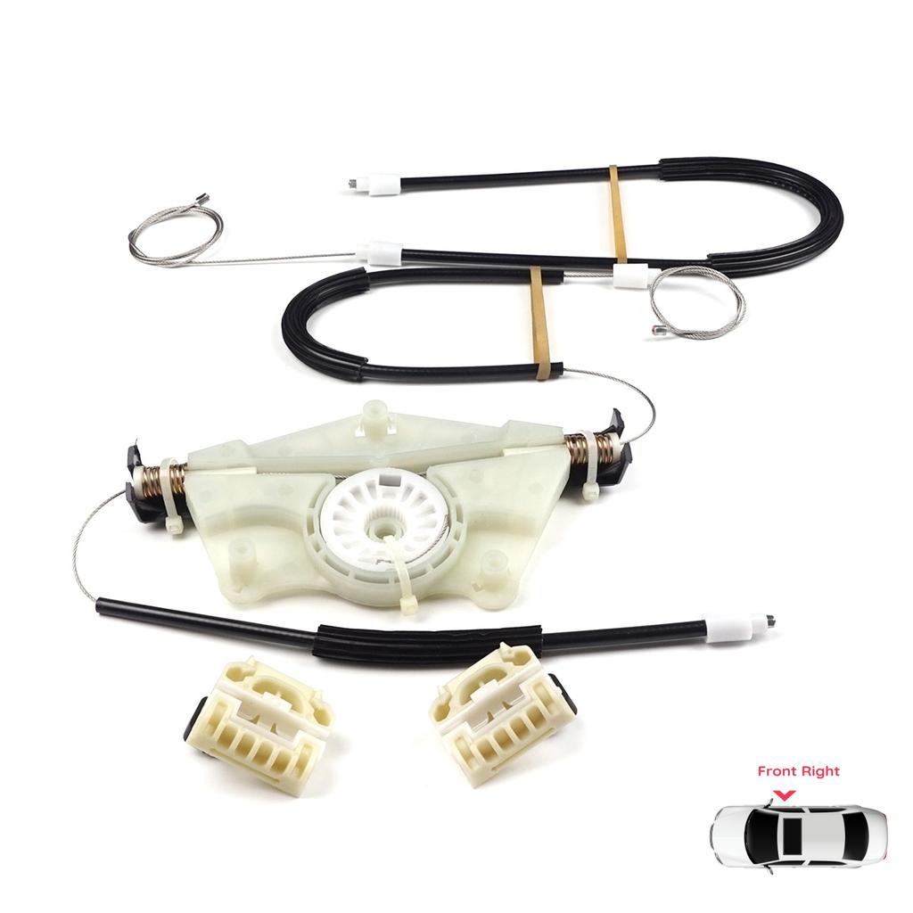 EWR413 Power Window Regulator Repair Set Front Right Door for Skoda Fabia MK1 1999-2008 4/5 Door Praktik Van 6Y1837462