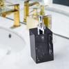 Dispenser Sapone Trama Marmo Resina Antigoccia Dispenser Sapone Liquido per Cucina Lavanderia Hotel Bancone Bagno