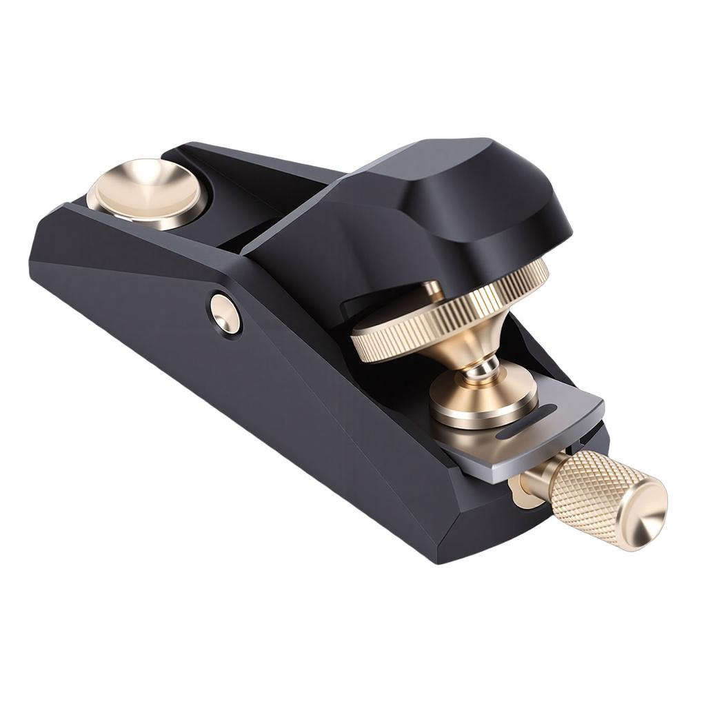 Low Angle Block Plane 33 Degree Hand Planer for Fine Woodworking Miniature Model Leather Making Black