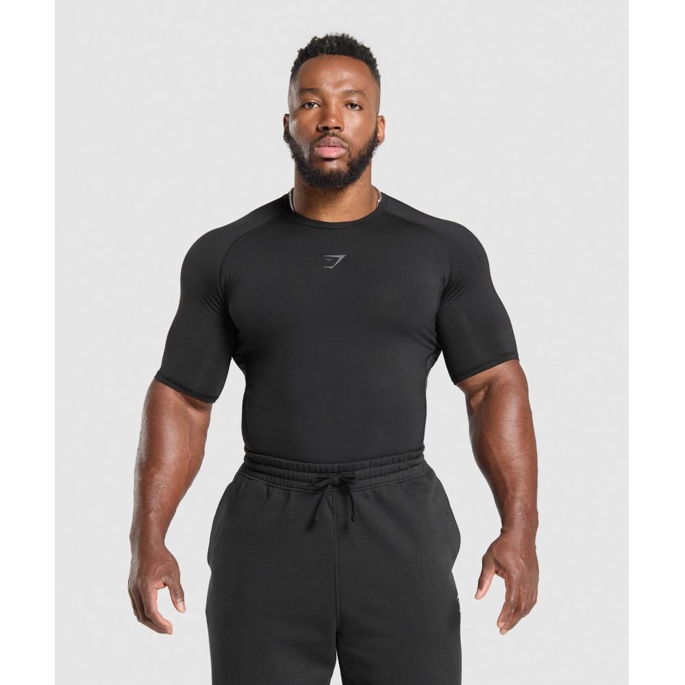 

Gymshark Футболка Element Baselayer черная A2b4c Bb2j M