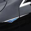 2pcs 3d alloy car stickers car accsesories accessory for Toyota vvt-i cvvt Camry COROLLA YARiS Rav4 Ralink REIZ CROWN PRIUS