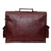 Men's Handmade Leather Vintage Laptop Messenger Travel Briefcase Shoulder Bag