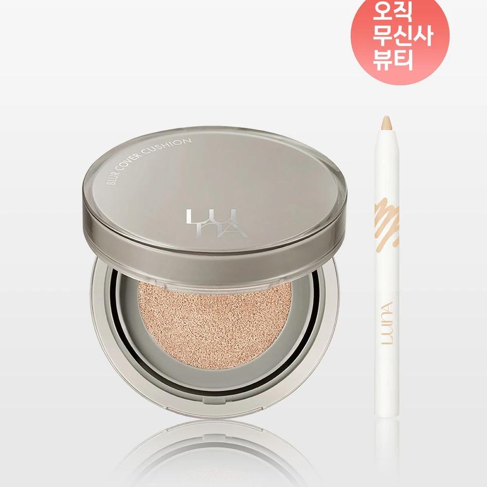 Blur Cover Cushion Mini (+Free Concealer Pencil Mini) No. 1 Vanilla