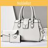 Womens Large Pu Tote Bag With Zipper Closure For Daily Use