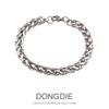 Kim Namjoon Style Dragon Bone Bracelet - Unisex Titanium Steel, Non-Fading Hip Hop Streetwear