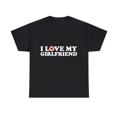 Ich liebe meine Freundin Grafik-T-Shirt, S-5XL