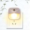 Smart Plug In Children Energy Saving Light Sensor Bedroom LED Bedside Lamp Night Light Wall Lamp