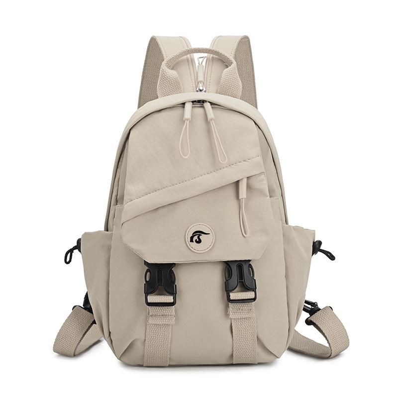 Sac à dos multifonctionnel pour femme Grande capacité Sac bandoulière poitrine pour extérieur et trajet