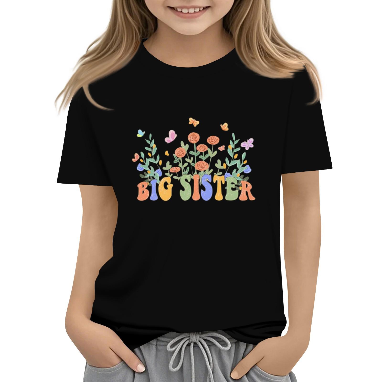 

Summer Children s Round-Neck Casual Short-Sleeved T-Shirt Top 130 чорний