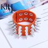 Punk Men Women Faux Leather Multiple Spikes Bracelet Bangle Jewelry Wrist Decor
