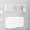 VidaXL Sink Cabinet with Integrated Sink Storage Unit Bathroom Cabinet Storage Cabinet Toilet 3071648