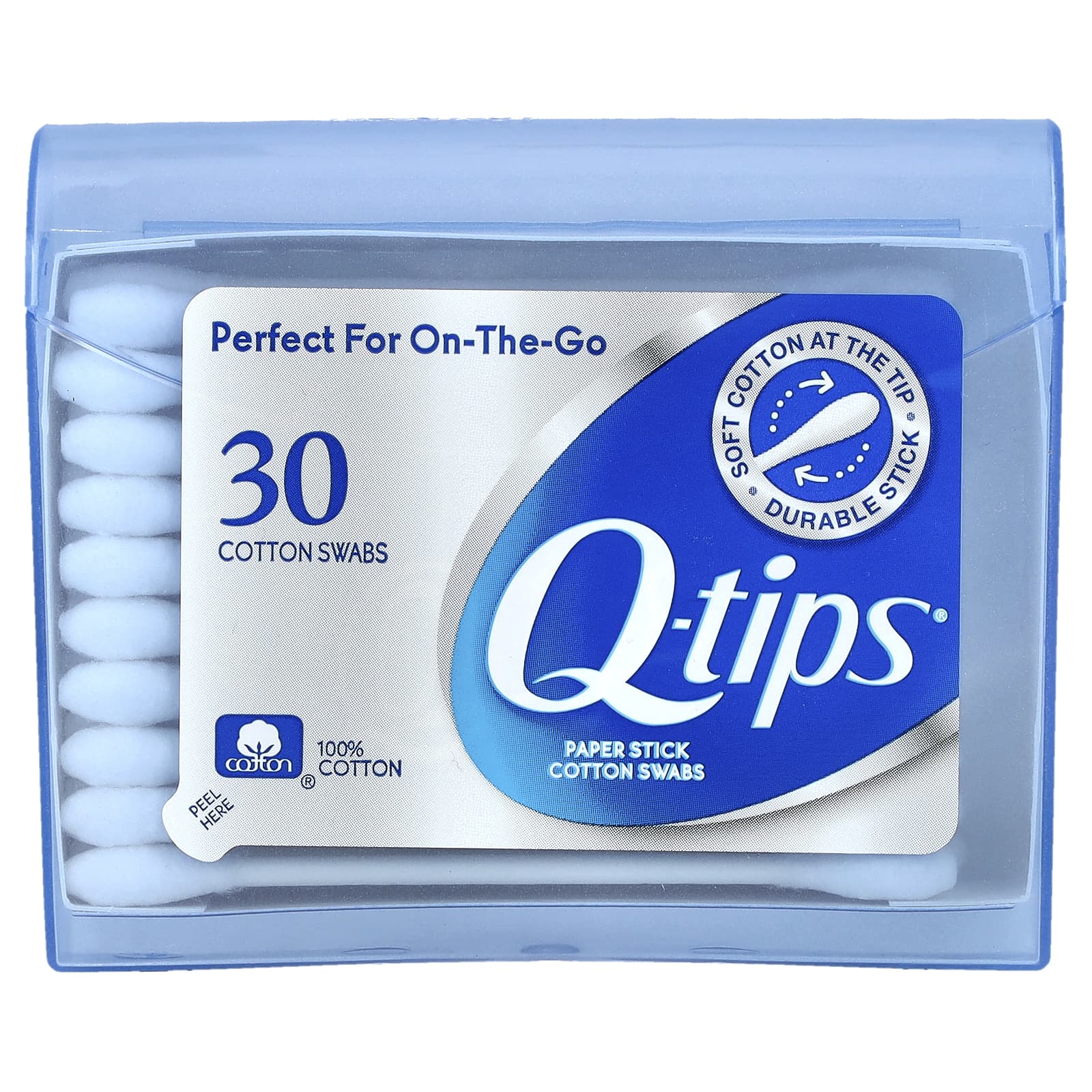 

Q-Tips, Paper Stick Swabs, 30 Count