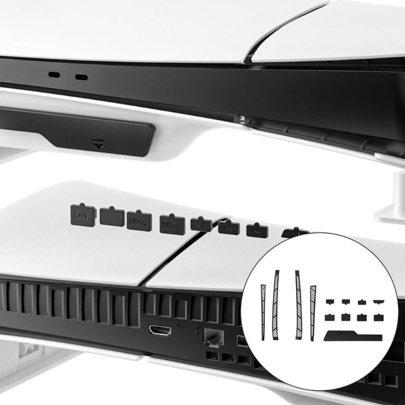 Dust Cover Net for Slim Silicones Dust Net Consoles Easy Installation Dust Filter AntiDust and Pet Hair