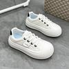 ins little white shoes student Korean version of female tide 2025 spring new thick sole heightening breathable casual shoes street shot XT82