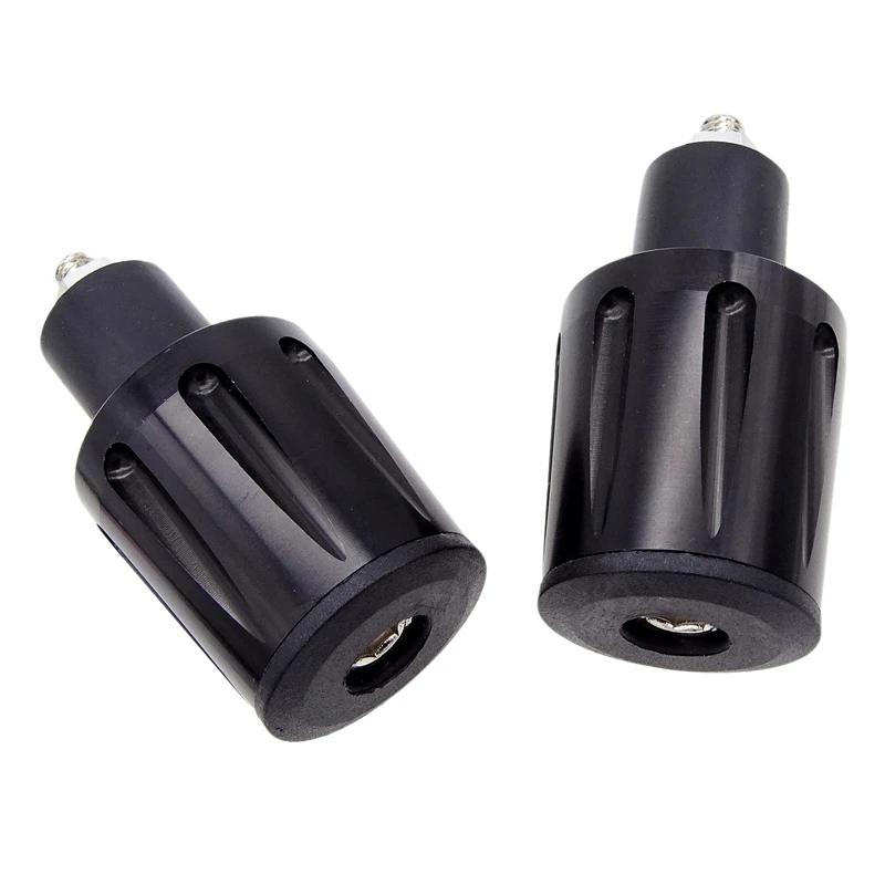 2pcs/set 22mm Motorcycle Universal Handlebar Bar End Plugs Aluminum Handlebar Ends Balanced Slider Plug for Suzuki Yamaha Bmw