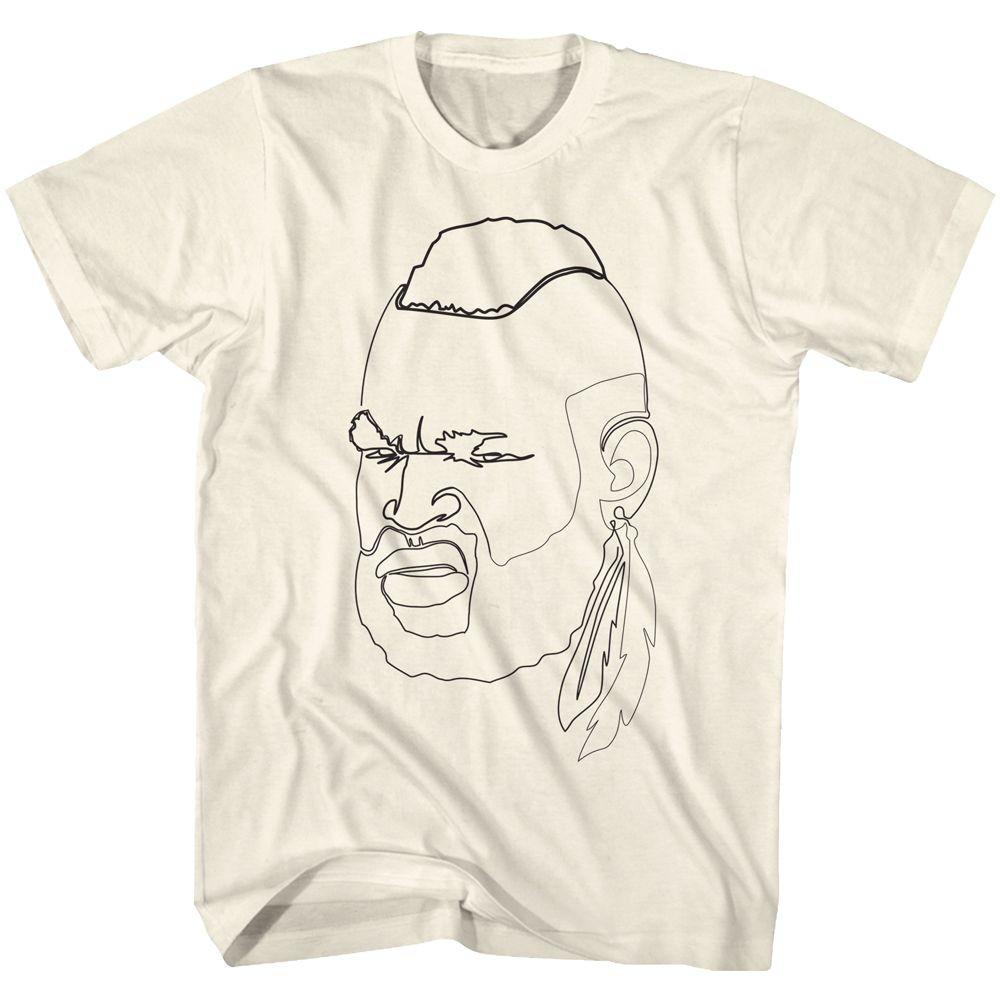 Mr. T One Line Mr. T Natural Icon Shirt Unisex T-Shirt XXXL