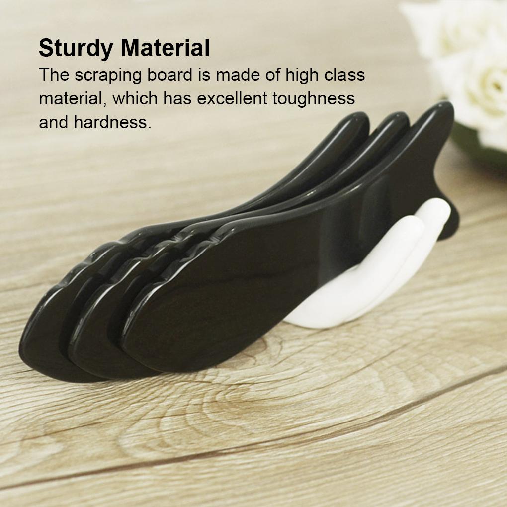 Scrapping Plate Fish Shaped Skin Massage Tools Neck Back Full Body Physical Massager for Personal Care