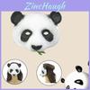 Cute Panda Mask For Halloween And Cosplay Parties High-quality Pu Material