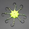 4pcs 2 Boxes Explosion Fishing Hooks Flap Carp String Hook Anti-Winding Spider Hooks Set High Carbon Steel Fishhooks for Stream 260319