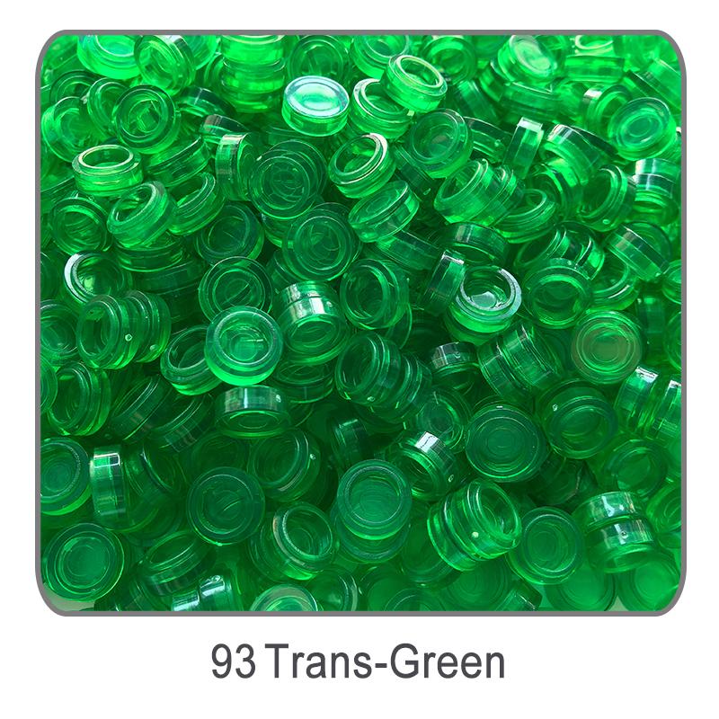 1000PCS 98138 Round Tile 1x1 Flat Circle Pixel Art Stuff Painting Construction Block Mosaic Drawing ideal for Artist Professional Player