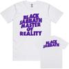 T-shirt Black Sabbath Master of Reality Estiva Cotone Manica Corta T-shirt Grunge Rock Band Moda T-shirt Abbigliamento Uomo Donna