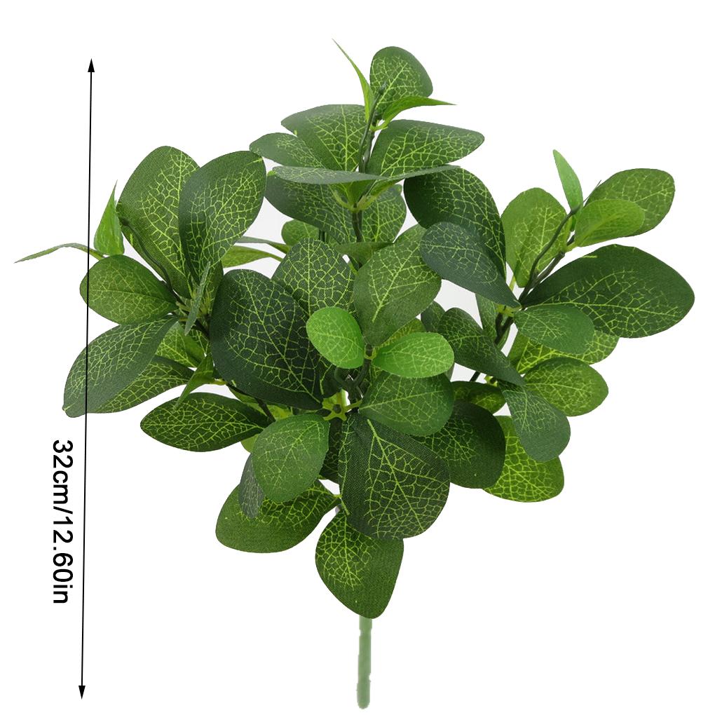 Lifelike Artificial Fake Green Plant Silk Flowers Nordic Decor