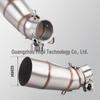 C400 SR4 Hong 350 Mid-to-Rear Exhaust Pipe Silencer for Motorbike Modification