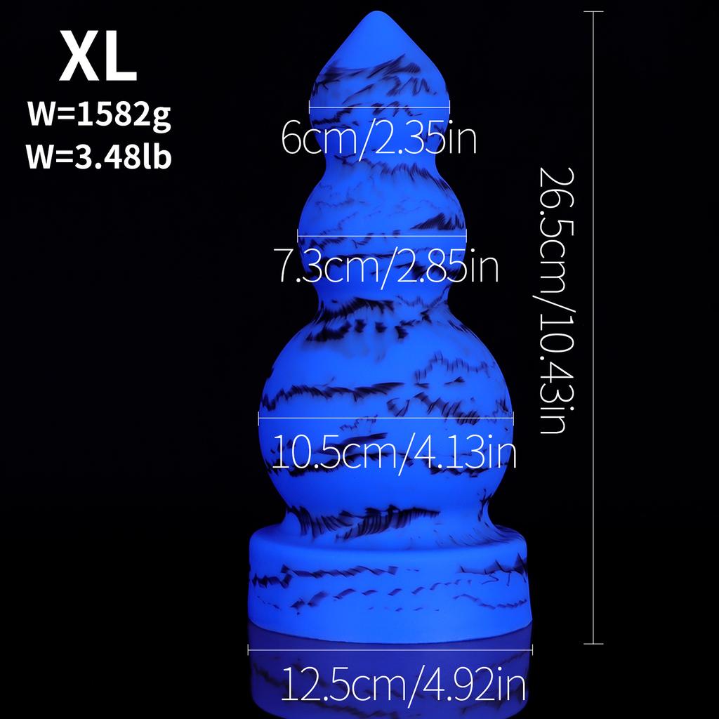 Large Anal Plug In The Anus For Men And Women Artificial Dildo Anal Plug Fist Anal Dilation Masturbator Adult SM Sex Toy