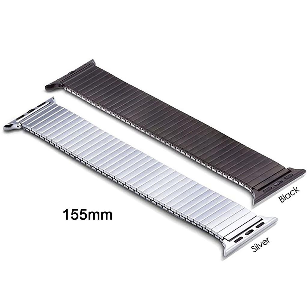 Elastic Watchband for Iwatch Ultra 49mm 40mm 44mm 42mm 45mm Stainless Steel Band for Apple Watch Series 8 7 6 5 4 3