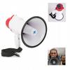 Loud Portable Megaphone 20W Strong Voice Protest